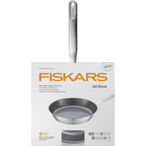 Сковорода 26 см All Steel Fiskars
