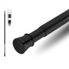 Карниз раздвижной алюминиевый 2,0 м, черный, PERFECTO LINEA