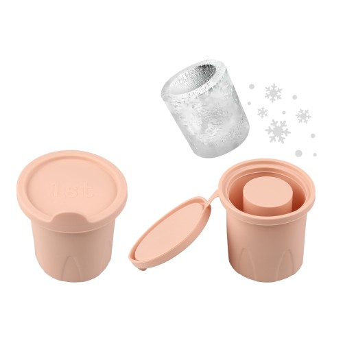 Термокружка c трубочкой, 1180 мл, нержавеющая сталь, honey peach, серия Styley, PERFECTO LINEA