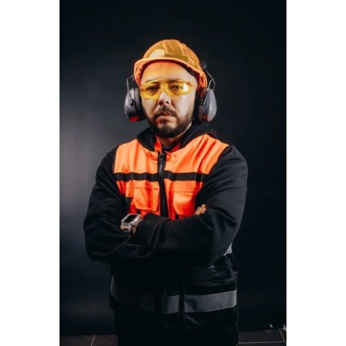 Очки открытые JETA SAFETY Zenith янтарные