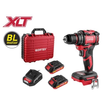 Аккум. дрель-шуруповерт WORTEX BD 2025 DLi ALL1 XLT БЕСЩЕТ, 18 В, 50 Н*м, 2х2 А*ч, БЗП 10 мм