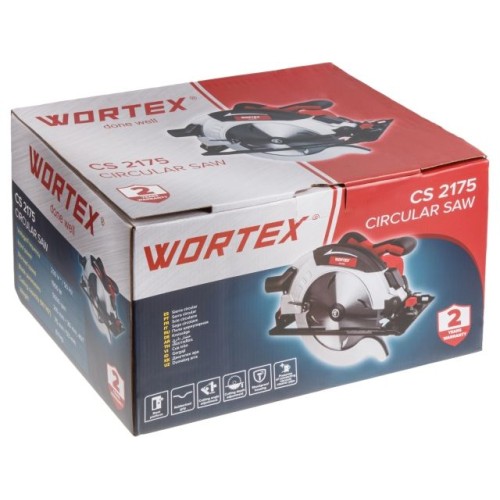 Циркулярная пила WORTEX CS 2175 1900 Вт, 210 мм, до 75 мм
