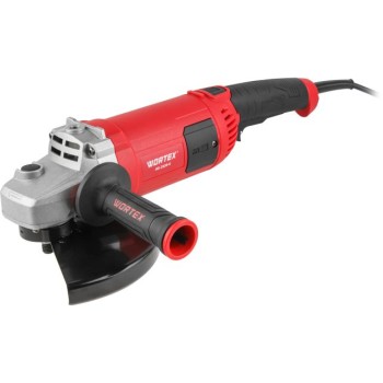 Двуручная углошлифмашина WORTEX AG 2326-5 2400 Вт, 230мм, 6500 об/мин, плавн. пуск, поворот