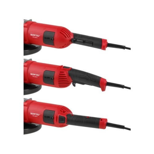 Двуручная углошлифмашина WORTEX AG 2326-5 2400 Вт, 230мм, плавн. пуск, поворот