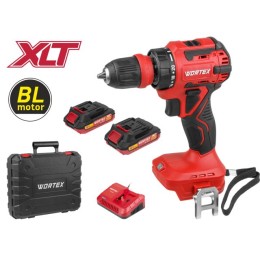 Аккум. дрель-шуруповерт WORTEX BD 2025 LiSET ALL1 XLT БЕСЩЕТ, 18 В, 55 Н*м, 2х2 А*ч, БЗП 10 м