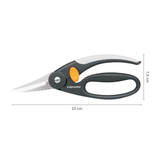 Ножницы кухонные 22 см для рыбы  FF Fiskars
