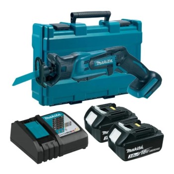 Аккум. сабельная пила MAKITA LXT DJR 183 RFE в кейсе