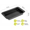 Форма для выпечки, прямоугольная, 37х25 см., антипригарное покрытие, STARCOOK, PERFECTO LINEA