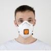 Респиратор JETA SAFETY JM-7622 формов. с клап. FFP2 R D (до 12 ПДК)