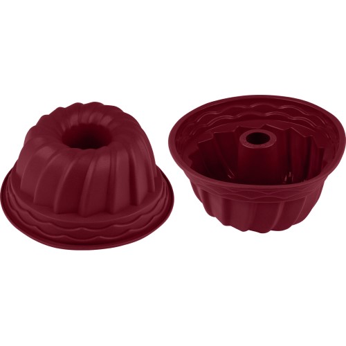 Форма для выпечки, силиконовая, кекс, 24 х 10.5 см, BURGUNDY, PERFECTO LINEA