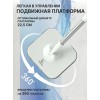 Швабра с отжимным ведром Mopex, бело-серая, PERFECTO LINEA