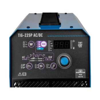 Инверторный аппарат аргонодуговой сварки SOLARIS TIG-225P AC/DC
