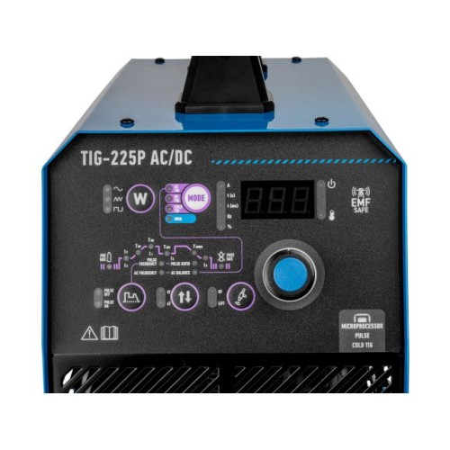 Инверторный аппарат аргонодуговой сварки SOLARIS TIG-225P AC/DC