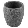 Стакан для зубных щеток MOON STONE, серый, PERFECTO LINEA