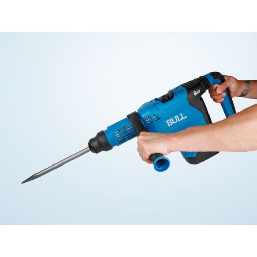 Перфоратор BULL BH 5001 1500 Вт, 50 мм, 2 реж. + 1 зуб., 1 сверло, SDS-max, рег. об