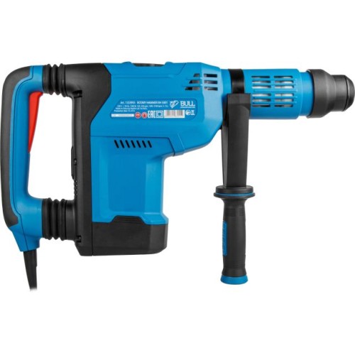 Перфоратор BULL BH 5001 1500 Вт, 50 мм, 2 реж. + 1 зуб., 1 сверло, SDS-max, рег. об