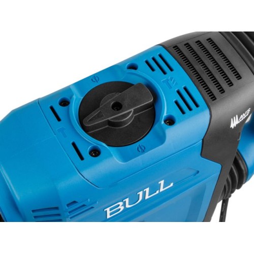 Перфоратор BULL BH 5001 1500 Вт, 50 мм, 2 реж. + 1 зуб., 1 сверло, SDS-max, рег. об
