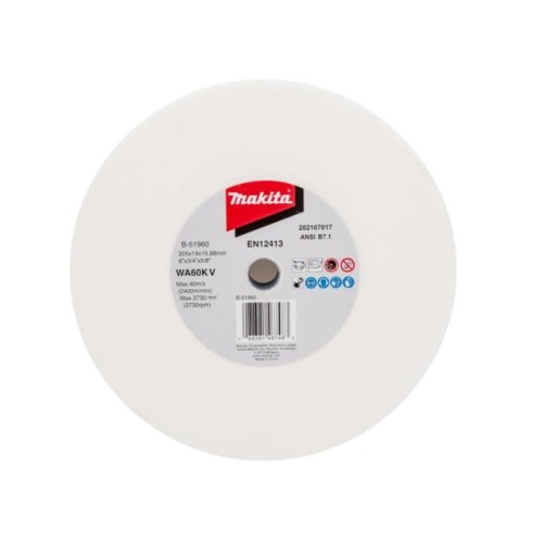 Заточной круг 205х19х15,88 WA60 MAKITA