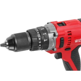 Ударная дрель-шуруповерт WORTEX DR 1323 D 450 Вт, 83 Нм, 2 скор., БЗП 1.5-13 мм, 4 м шнур