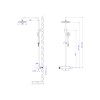 Душевая система (SUS 304) D35, серия BON AV Engineering