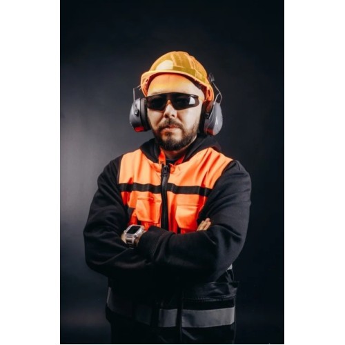 Очки открытые JETA SAFETY Zenith дымчатые