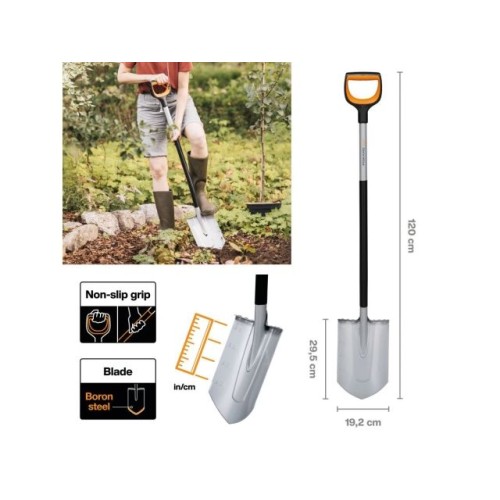 Лопата штыковая большая  FISKARS