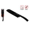 Нож кухонный азиатский сантоку (santoku) 18 см, серия CHEF dark, PERFECTO LINEA