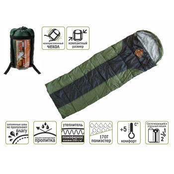 Спальный мешок Coyote Plus, ARIZONE