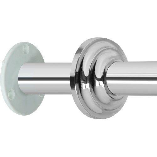 Карниз угловой алюминиевый 1,7x0,7 м, серебро, PERFECTO LINEA