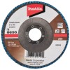 Круг лепестковый шлифовальный 125x22.23 мм, Z60, стекловолокно, угловой Makita
