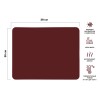 Коврик для выпечки и жарки силиконовый, прямоугольный, 38 х 30 см, BURGUNDY, PERFECTO LINEA