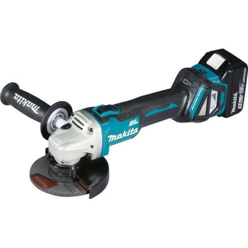 Аккум. углошлифмашина MAKITA LXT DGA 511 RT кейс MakPac 2