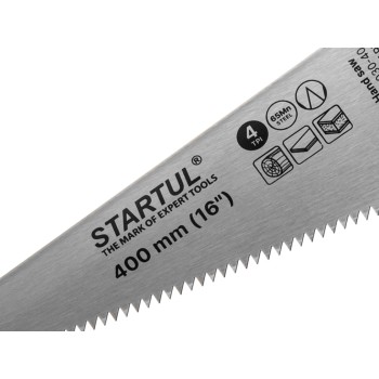 Ножовка по дер. 400мм 4 TPI STARTUL STANDART (ST4030-40)
