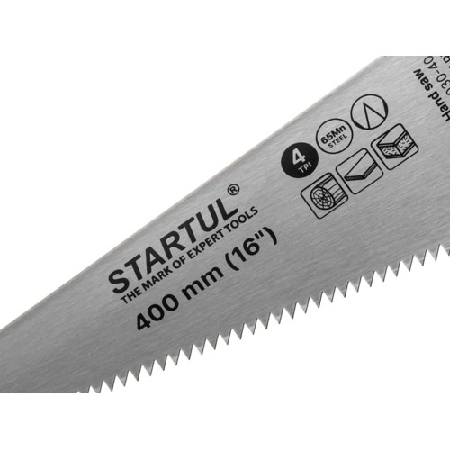 Ножовка по дер. 400мм 4 TPI STARTUL STANDART (ST4030-40)
