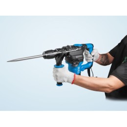Перфоратор BULL BH 3202 1500 Вт, 6,5 Дж, 32 мм, 2 реж. + 2 зуб., 3 сверла, SDS-plus