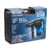 Перфоратор BULL BH 3202 1500 Вт, 32 мм, 2 реж. + 2 зуб., 3 сверла, SDS-plus