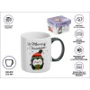 Кружка керамическая, в кор., 350 мл., MERRY CHRISTMAS-2, PERFECTO LINEA