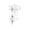 Смеситель для ванны (Lt) D35, серия WIN (black) AV Engineering