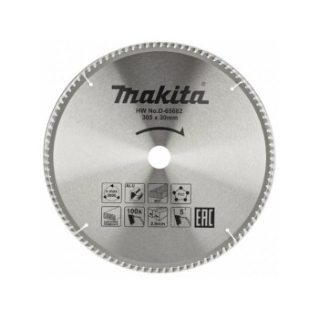 Диск пильный 305х30 мм 100 зуб. по алюминию MAKITA
