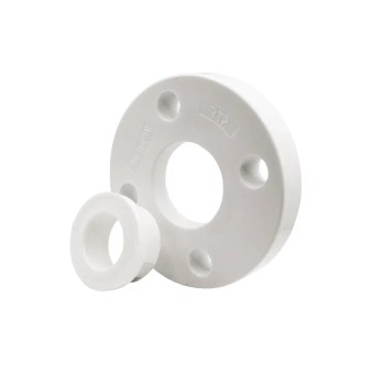 Комплект Фланец ABS+Бурт ПП 63, PN25,белый, РТП