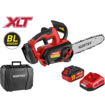 Аккум. пила цепная WORTEX CEC 2518-3 ALL1 XLT SET БЕСЩЕТ., 18 В, 25.4 см