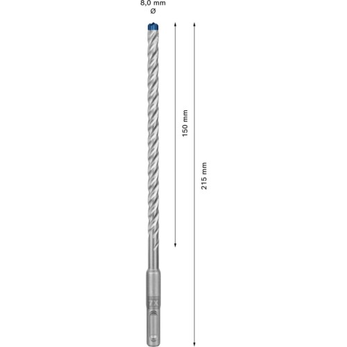 8x150x215 бур (сверло) Expert SDS plus-7X BOSCH