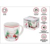 Кружка керамическая, в кор., 360 мл., WINTER TIME-4, PERFECTO LINEA