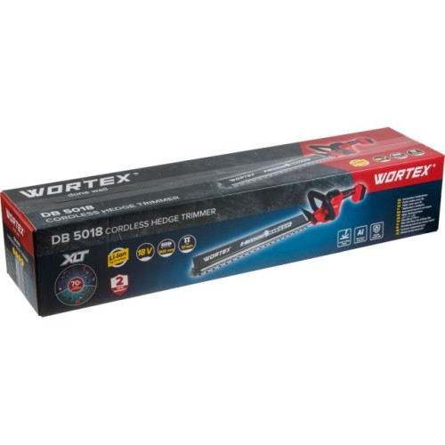 Аккум. кусторез WORTEX DB 5018 18В, 500 мм, шаг 17 мм