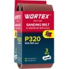 Шлифлента 100x914 мм P320 бесконечная 3 шт. для станка WORTEX GM 1528
