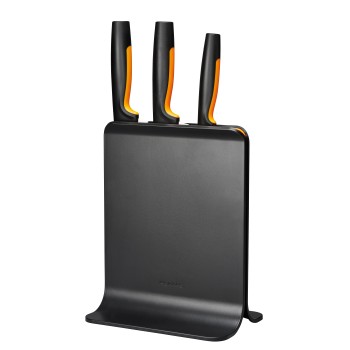 Набор ножей 3 шт пластиковый блок FF Fiskars