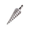 Сверло ступенчатое HSS с прямым желобком, 4-20x75, 1/4