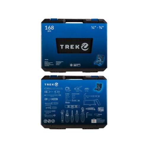 Набор инструментов 168пр. TREK