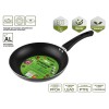 Сковорода ф 26х4.5 см, штамп., алюм., антиприг. покр., серия STARCOOK, черная, PERFECTO LINEA