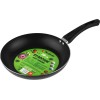 Сковорода ф 26х4.5 см, штамп., алюм., антиприг. покр., серия STARCOOK, черная, PERFECTO LINEA